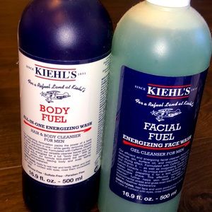 Kiehl’s Facial Fuel and Body Fuel